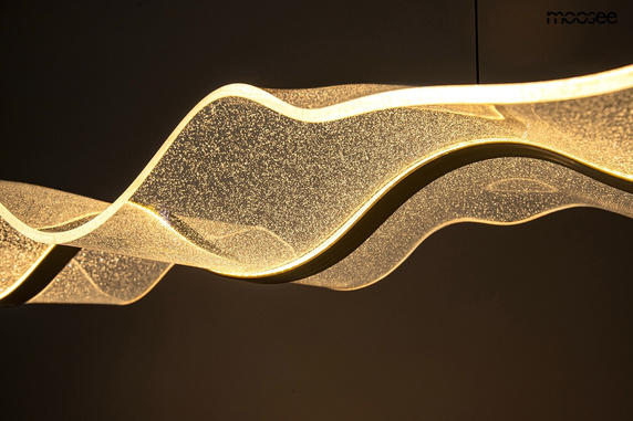 MOOSEE lampa wisząca BREATH 150 złota