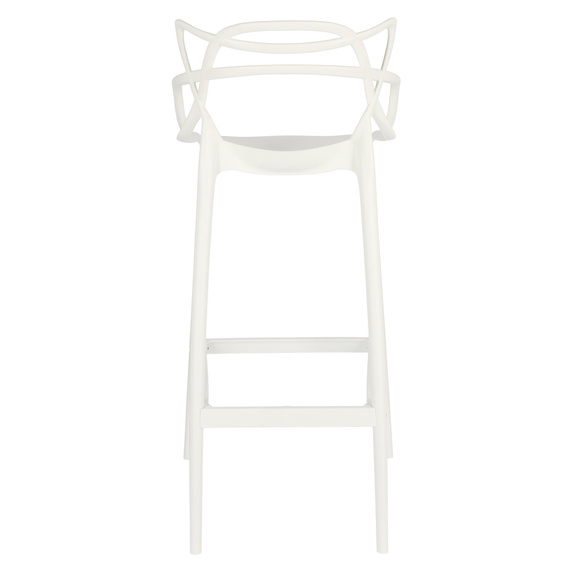 Stołek barowy Lexi biały
