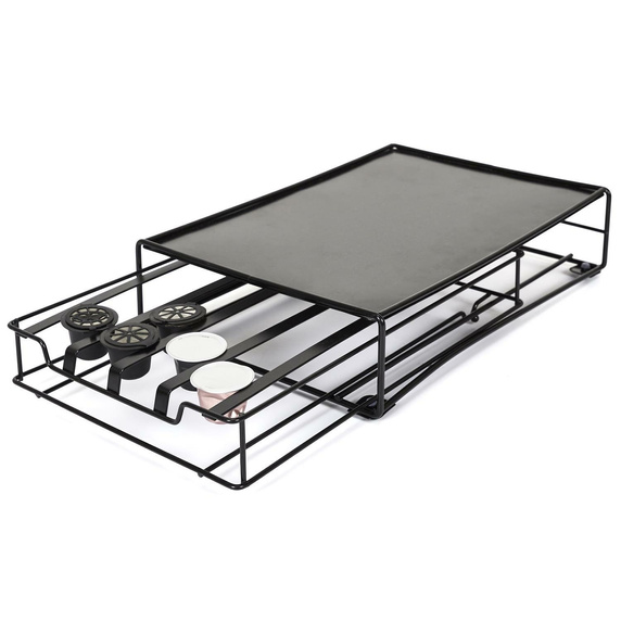 Szuflada na kapsułki Nespresso czarna