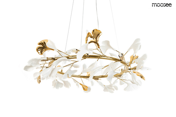 MOOSEE lampa wisząca FLORA 80 PP złota