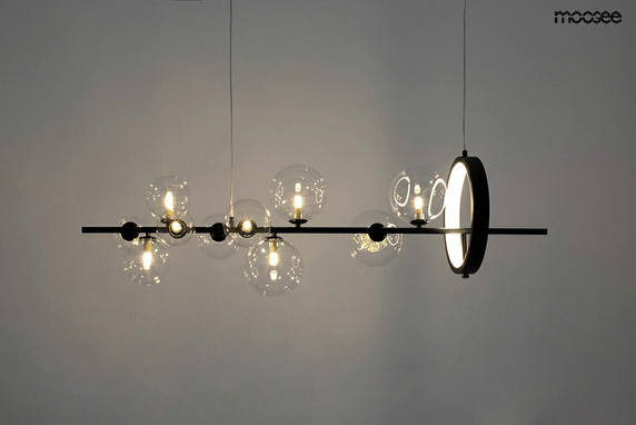 MOOSEE lampa wisząca ALURE LINE 120 czarna