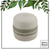 Pufa Hassock Sage green juta
