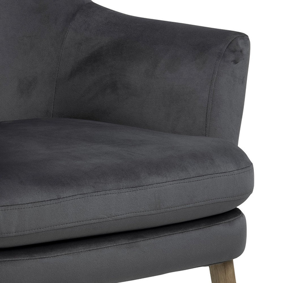 Fotel Chisa VIC Dark Grey