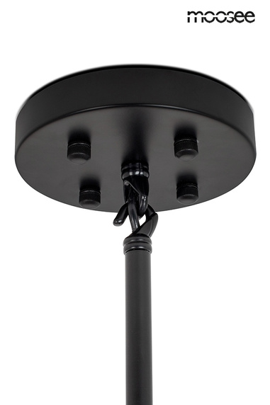 MOOSEE lampa wisząca CANDELABR 10 czarna