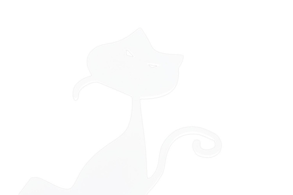 Wieszak ścienny Koty biały