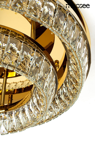 MOOSEE lampa sufitowa / plafon SAVOY 2 złota