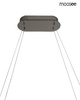 MOOSEE lampa wisząca ANILLO 120 czarna