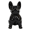 Figurka Buldoga francuskiego L czarna