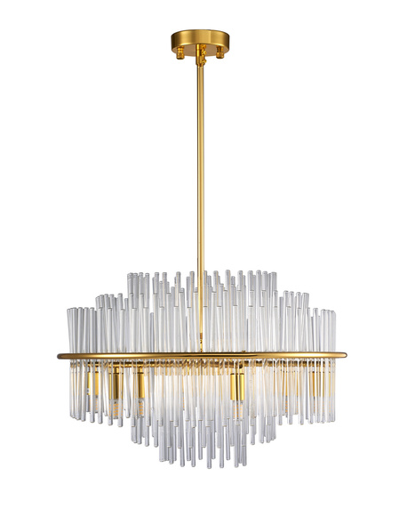 Lampa wisząca LUXORIA złota 50*35 cm