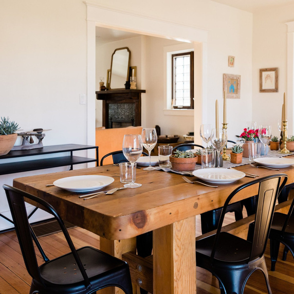 Krzesło Paris żółte inspirowane Tolix