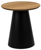 Stolik Soli 45cm dąb/czarny