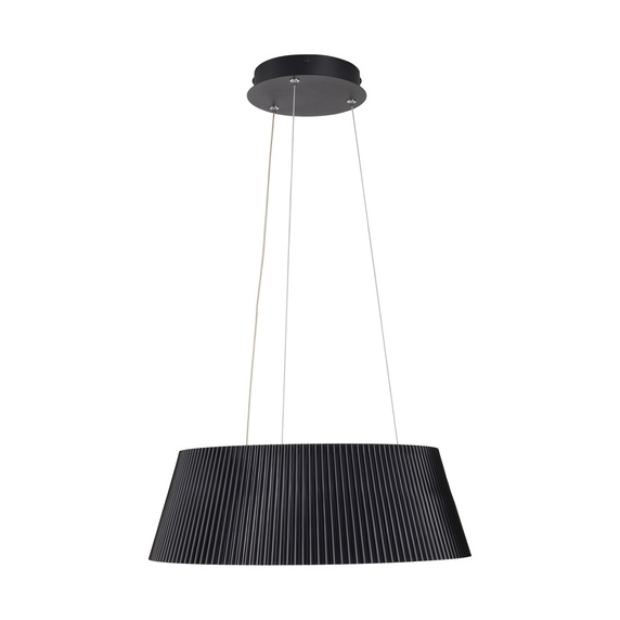 Lampa wisząca FRILL LED czarna 45 cm
