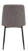 Krzesło Becca szare tkanina Basel 34FR