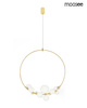 MOOSEE lampa wisząca ROCIO złota