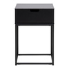 Szafka nocna Mitra czarna/ czarna