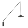 Lampa ścienna SWING czarna 140 cm