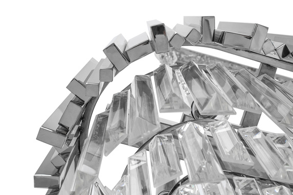 MOOSEE lampa wisząca IMPERIAL LONG SILVER 90