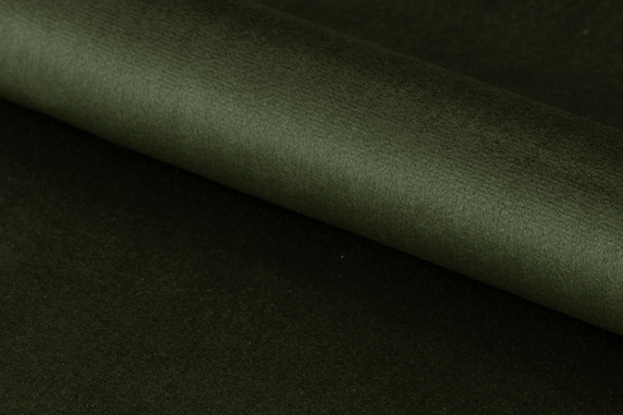 Zestaw 2 krzeseł Lima welurowych          z podłokietnikami zielone