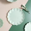 Talerz obiadowy Iris 25,5cm zielony       jasny