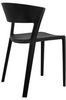 Krzesło JASPER czarne - polipropylen