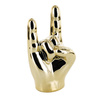 Dekoracja, figurka Dłoń mała Rock and     Roll złota
