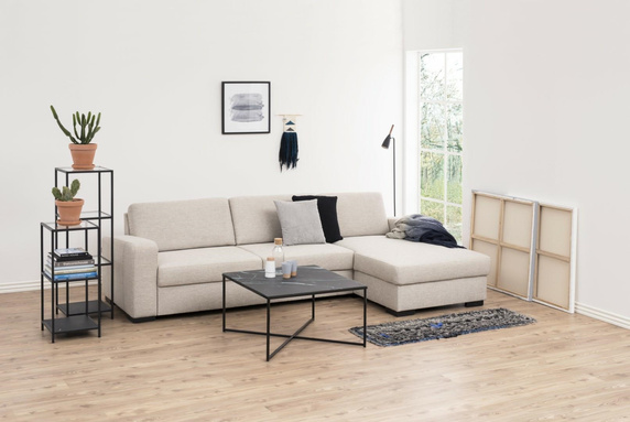 ACTONA regał SEAFORD 35x83 - półki szklane