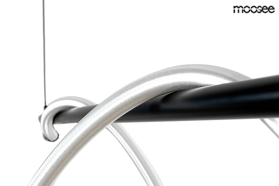 MOOSEE lampa wisząca SERPIENTE 120 czarna