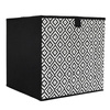 Pudełko do regału 30x30cm Braid czarne
