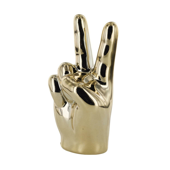 Dekoracja, figurka Dłoń mała Victoria     złota