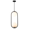 Lampa wisząca COSTA DUO czarna 50 cm
