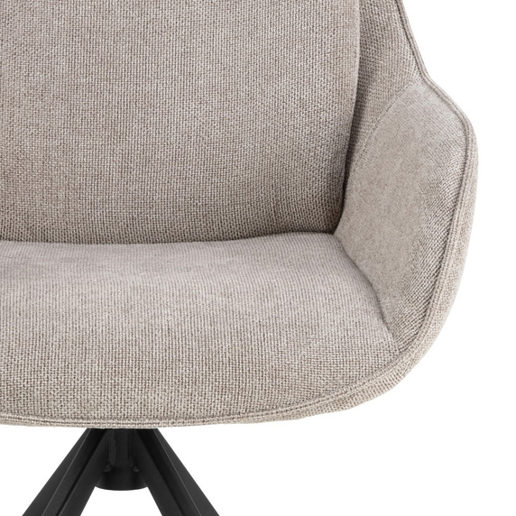 Krzesło Carrie obrotowe beżowe Caso 4