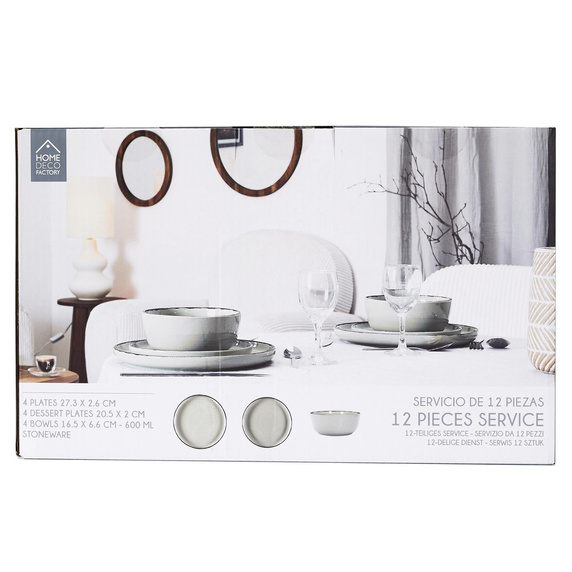 Zestaw obiadowy Temp na 4 osoby zielony