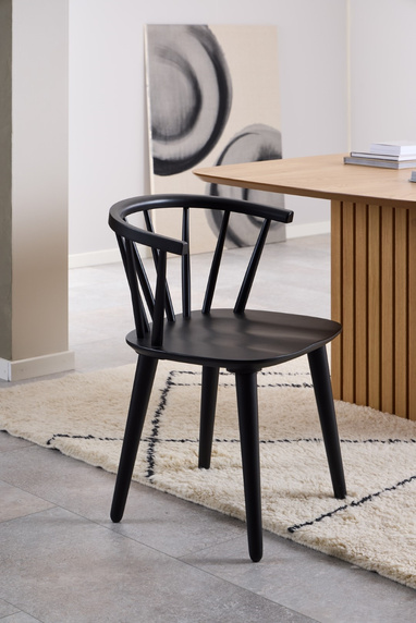 Krzesło Ida czarne