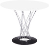 Stół Cyklon okrągły, biały