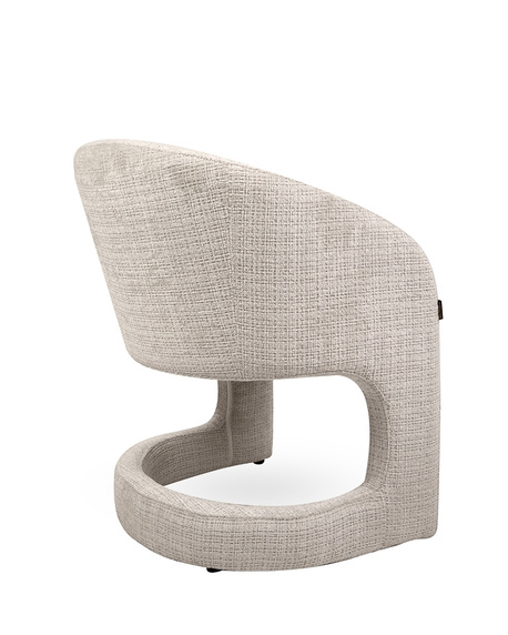 MaMaison krzesło SHELLY beżowe