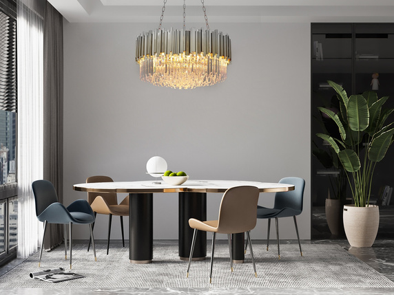 MOOSEE lampa wisząca IMPERIAL SILVER 80