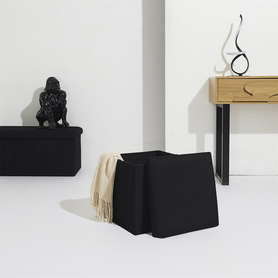 Pufa Vels Atom czarna