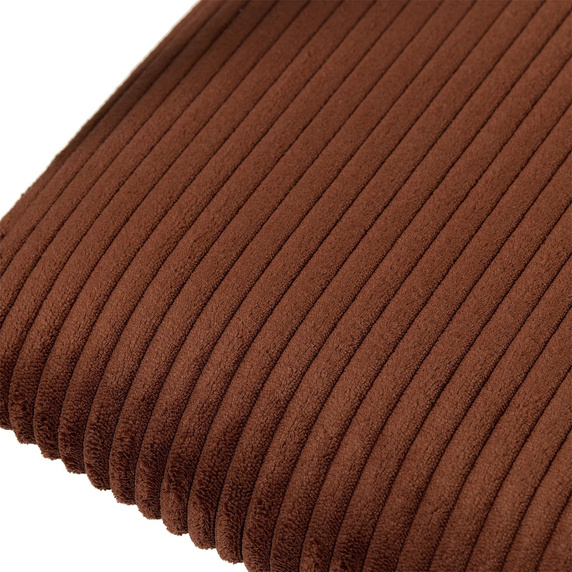 Krzesło Scott teracotta/czarne sztruks