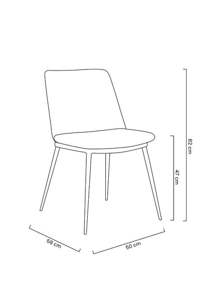 Krzesło DIEGO khaki / beżowe - welur, podstawa czarno złota