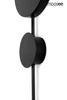 MOOSEE lampa ścienna SHADOW 2 czarna
