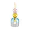 Lampa wisząca PASTELLO BLUE kolorowa 15 cm