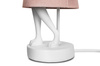 KARE lampa stołowa RABBIT 68 cm biała  / róźowa