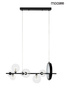 MOOSEE lampa wisząca ALURE LINE 90 czarna