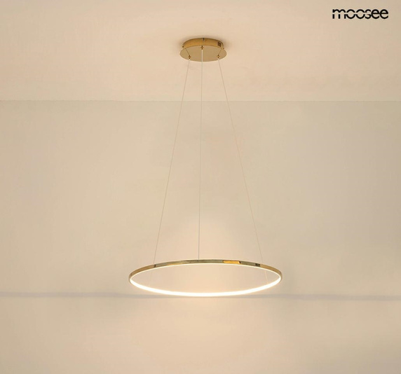 MOOSEE lampa wisząca RING SLIM 40 złota