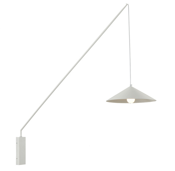 Lampa ścienna SWING biała 140 cm