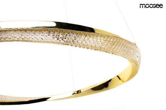 MOOSEE lampa wisząca ANILLO 60 złota