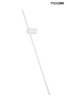 MOOSEE lampa ścienna OMBRE 120 biała