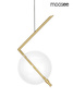 MOOSEE lampa wisząca ECHO złota