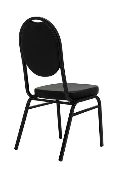 Krzesło bankietowe / konferencyjne HEBE   czarne