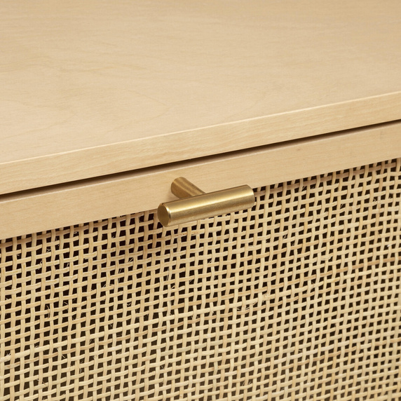 Wąska komoda Rayo rattan